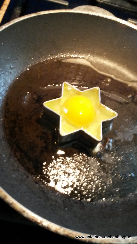 Ei in Plätzchenform